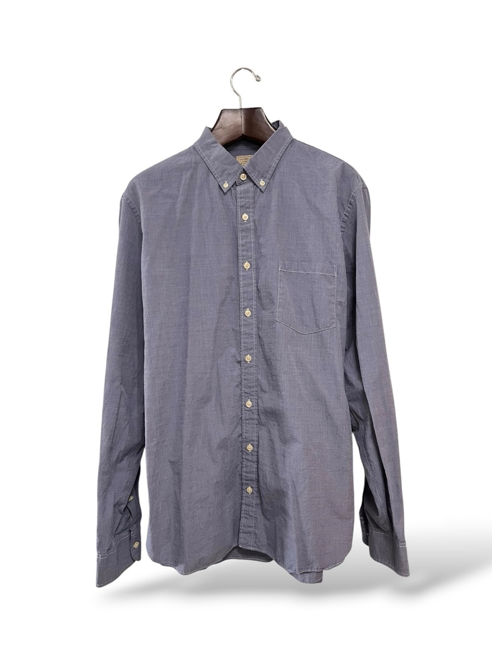 J.Crew Slate Glue Button-Down Shirt, XLT